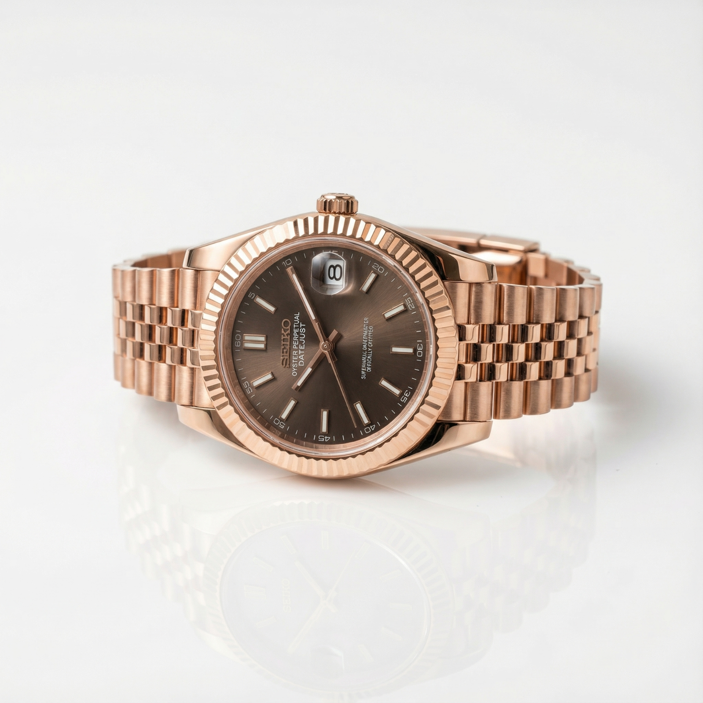 SeikoJust - Rose Gold Chocolate