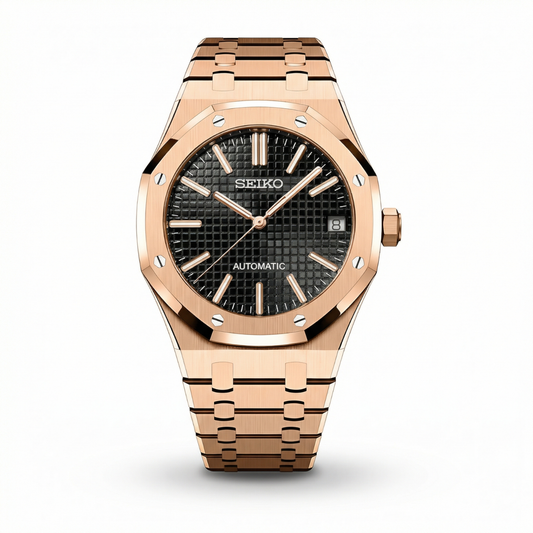 Royal Seikoak - Rose Gold Black