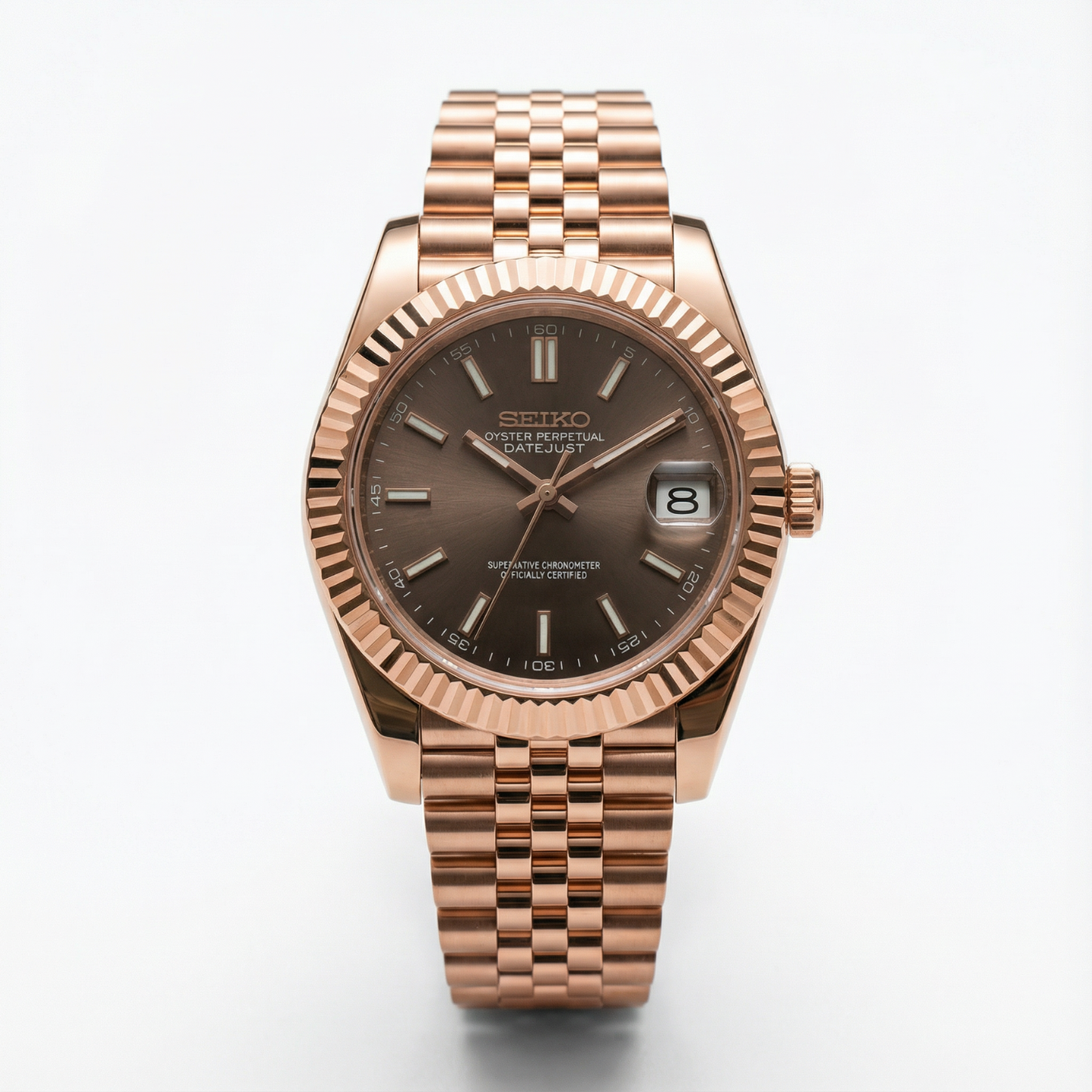 SeikoJust - Rose Gold Chocolate