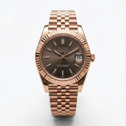 SeikoJust - Rose Gold Chocolate