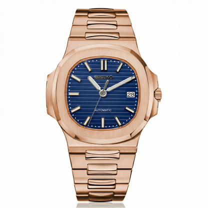 Nautiko - Rose Gold Royal Blue