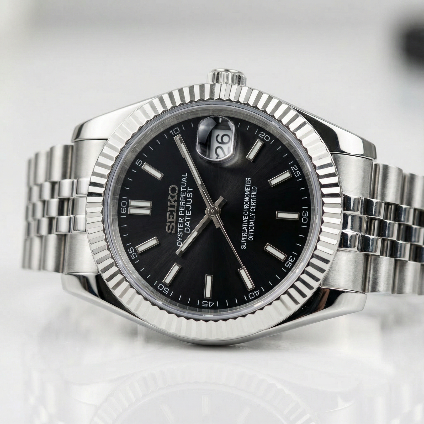 SeikoJust - Silver-Black