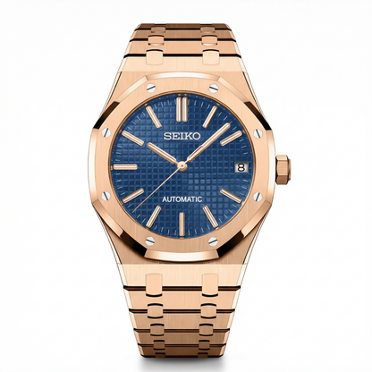 Royal Seikoak - Rose Gold Blue