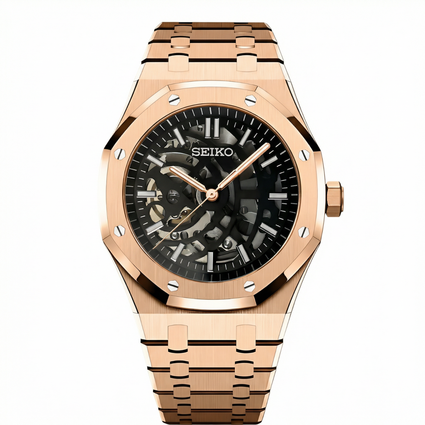 Royal Seikoak - Rose Gold Skeleton