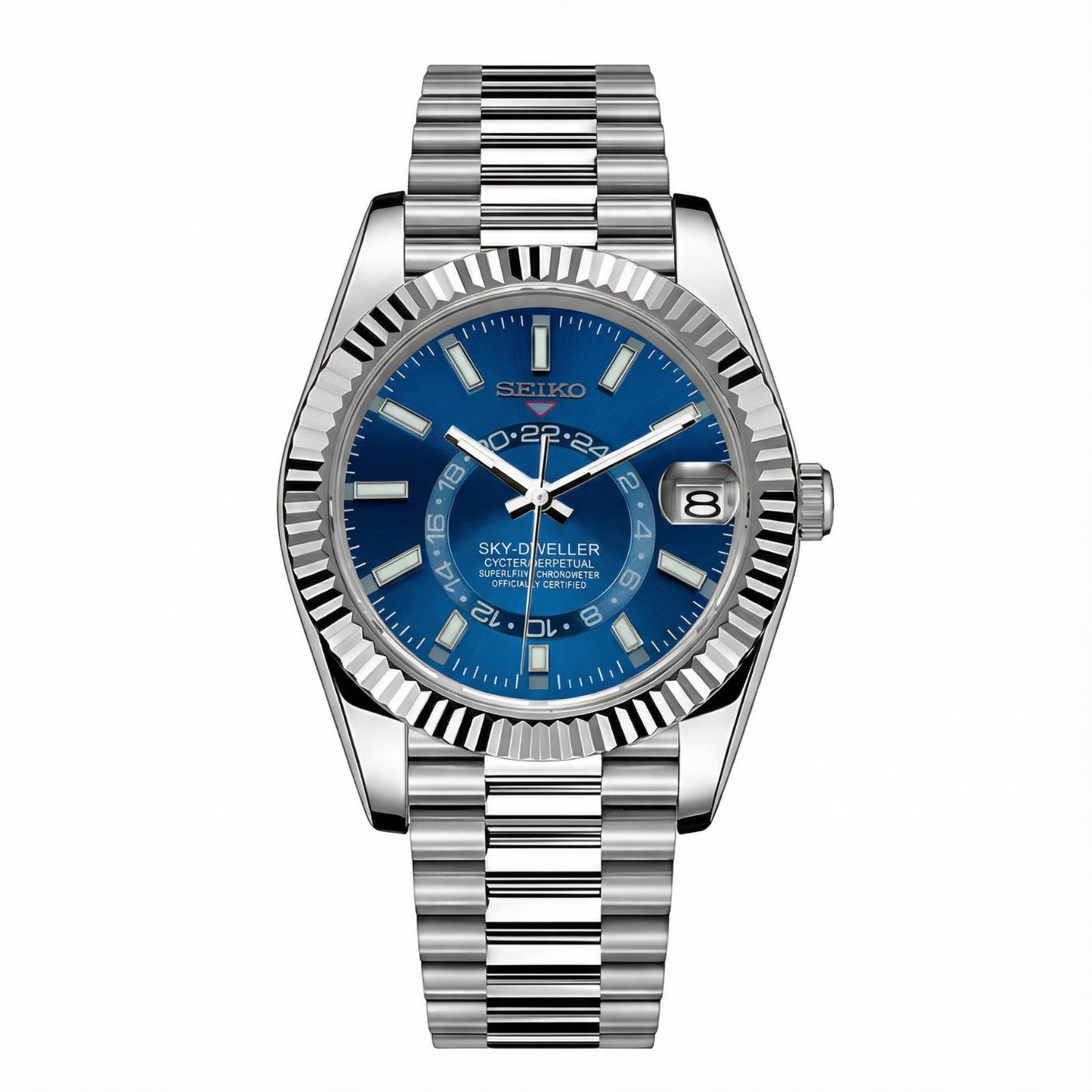 SeikoJust - Sky Dweller Blue