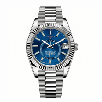SeikoJust - Sky Dweller Blue