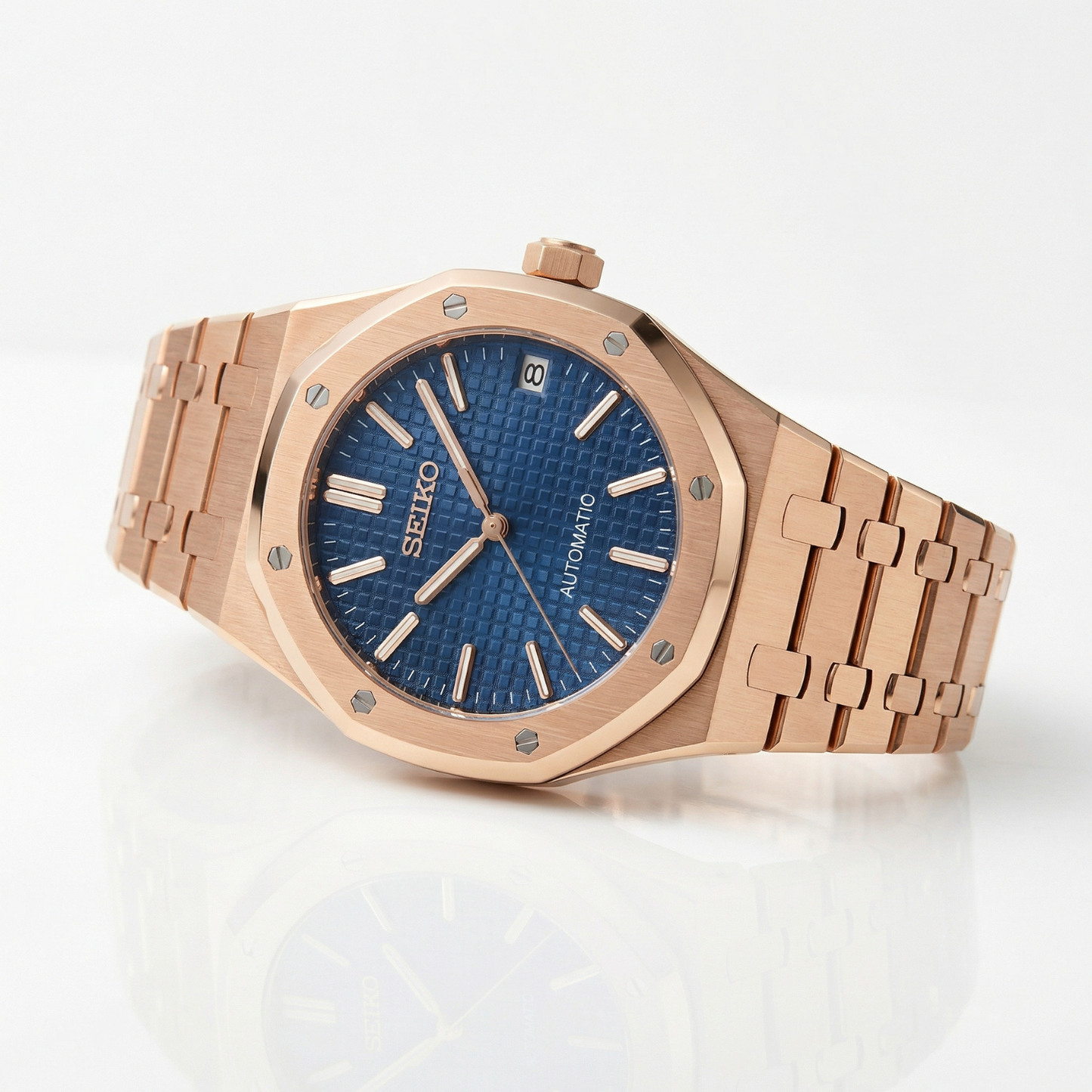 Royal Seikoak - Rose Gold Blue