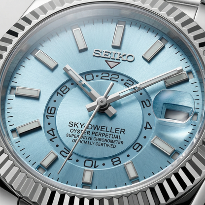 SeikoJust - Sky Dweller Ice Blue