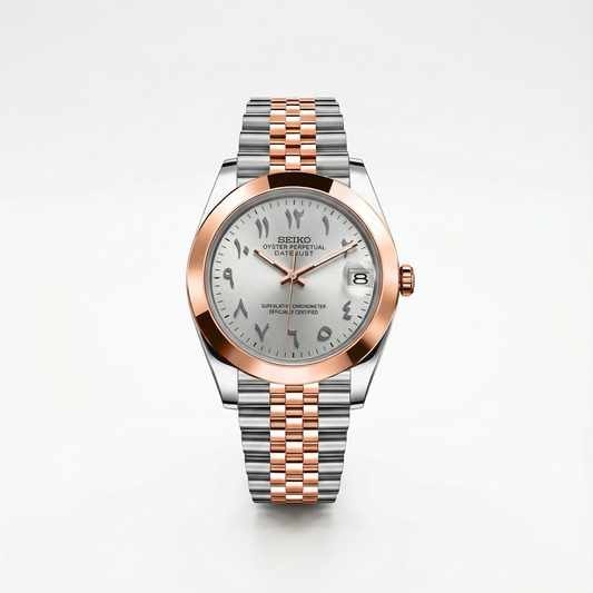 SeikoJust - Arabic Rose Gold