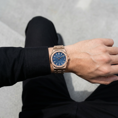 Royal Seikoak - Rose Gold Blue