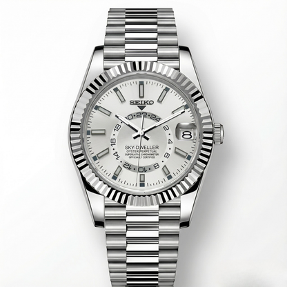 SeikoJust - Sky Dweller White