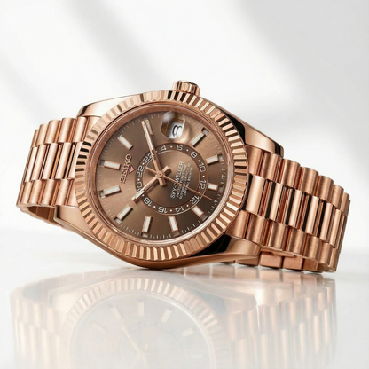 SeikoJust - Sky Dweller Rose Gold Chocolate