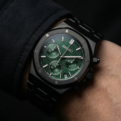 Royal Seikoak - Chrono Black Edition Green