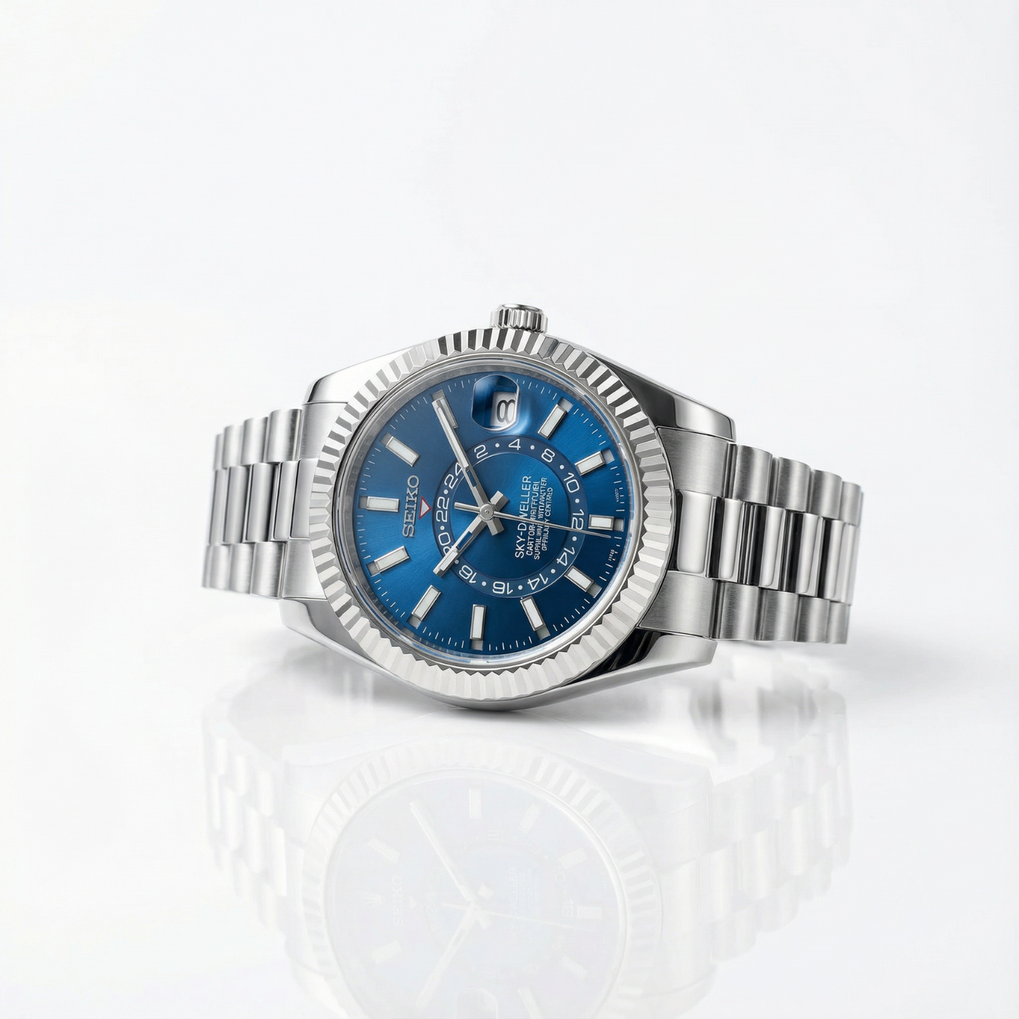 SeikoJust - Sky Dweller Blue