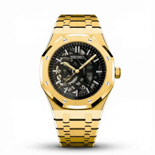 Royal Seikoak - Gold Skeleton