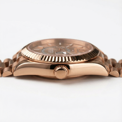 SeikoJust - Sky Dweller Rose Gold Chocolate