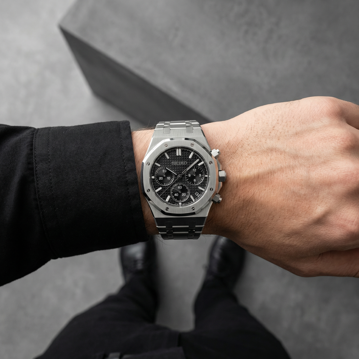 Royal Seikoak - Chrono Black