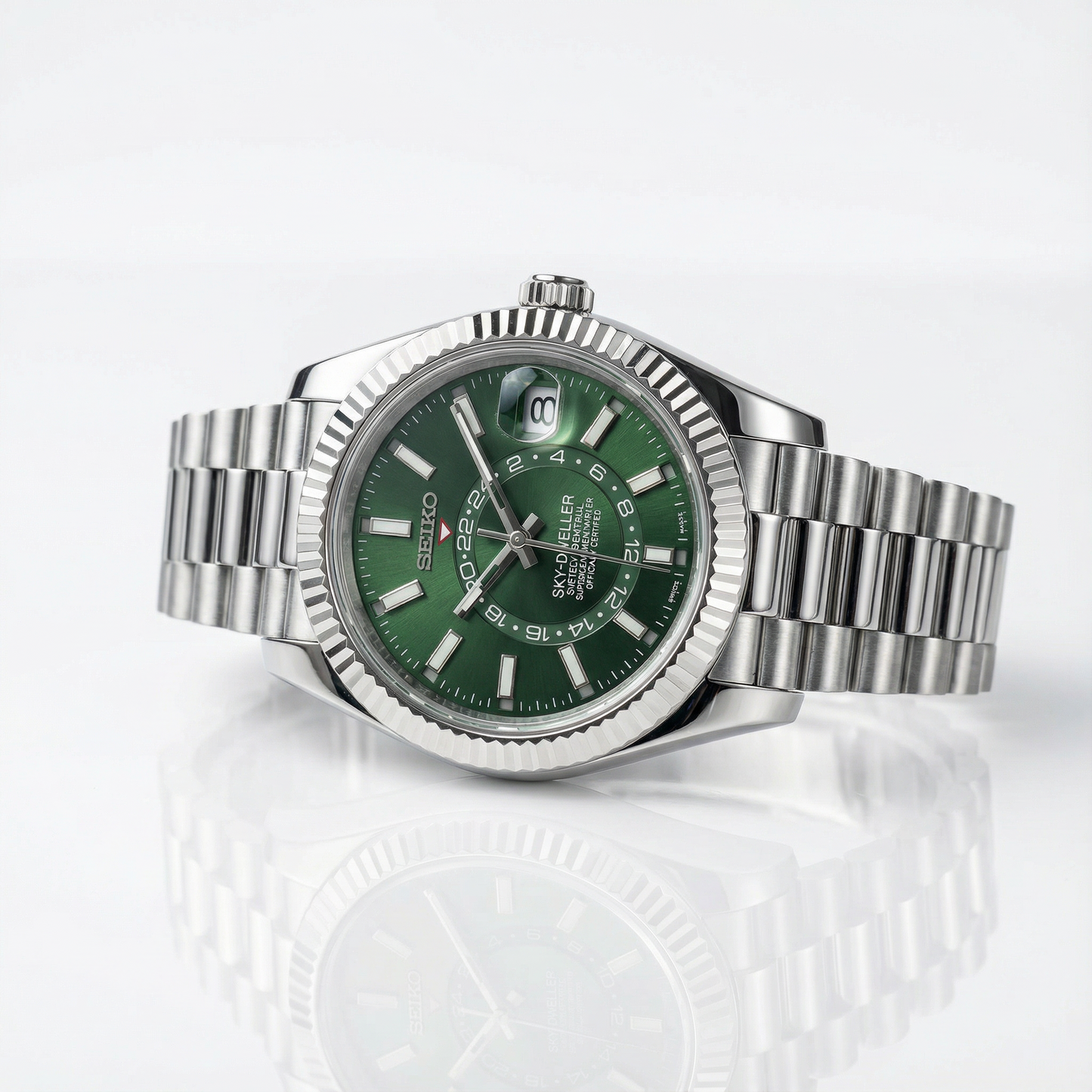 SeikoJust - Sky Dweller Green