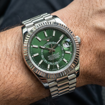 SeikoJust - Sky Dweller Green