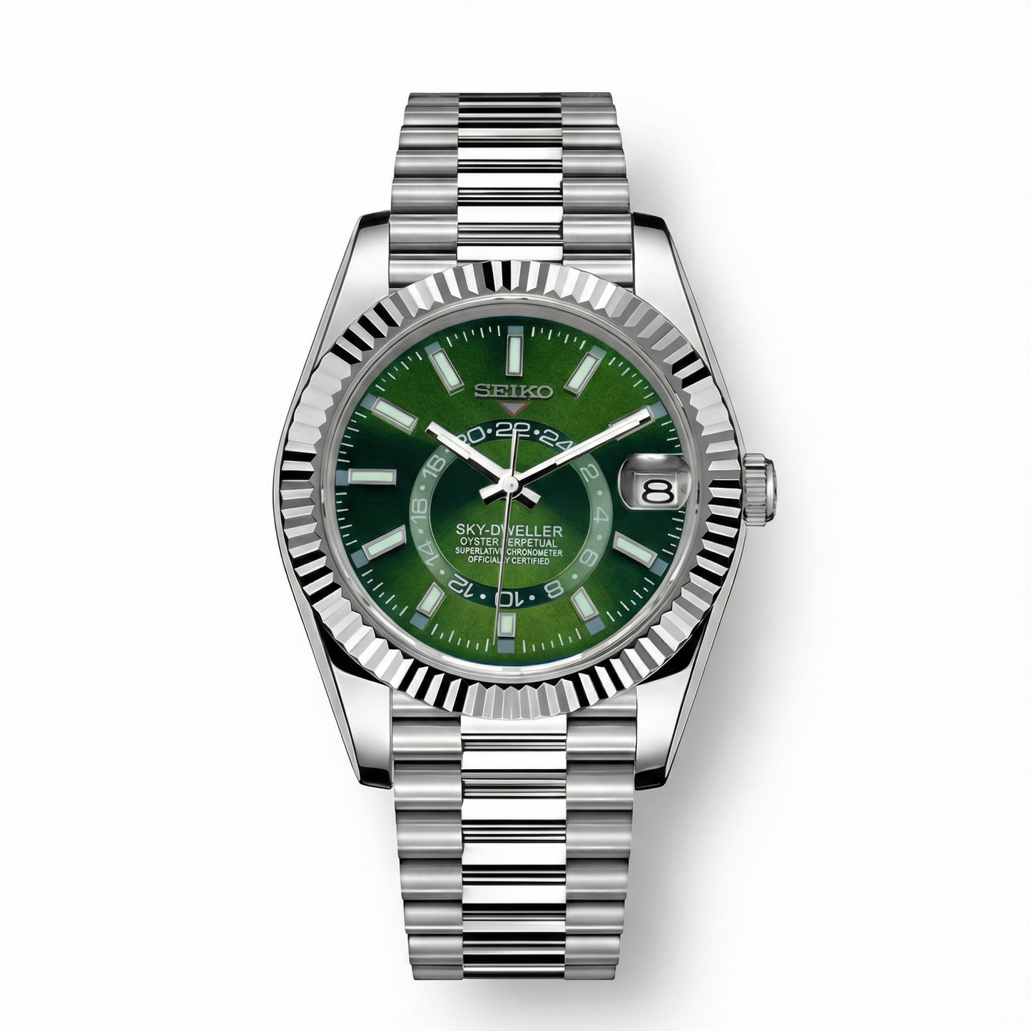 SeikoJust - Sky Dweller Green