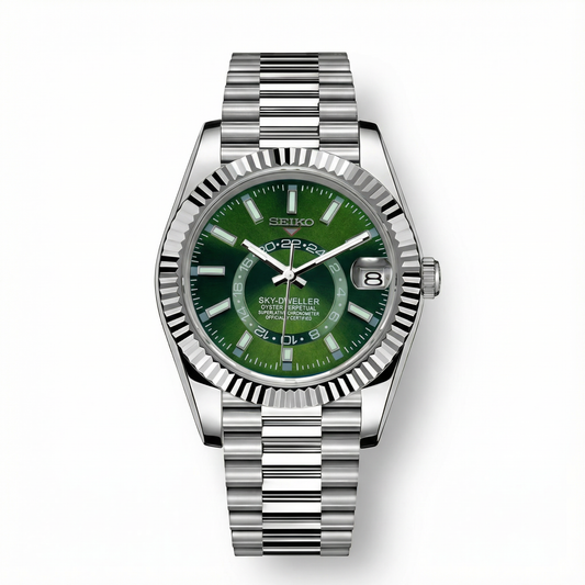 SeikoJust - Sky Dweller Green